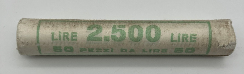 Rotolino da 50 Lire 1991 II° tipo - danneggiato

SPEDIZIONE IN TUTTO IL MONDO ...