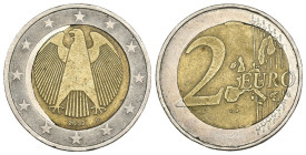 Germania - 2 Euro 2002 - forte decentramento di conio

SPEDIZIONE IN TUTTO IL MONDO - WORLDWIDE SHIPPING