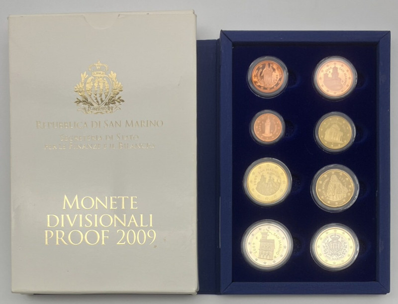 San Marino - Set Euro proof 2009 n.8 Valori - In cofanetto

FDC

SPEDIZIONE ...