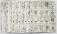 Album marini contenente 12 serie in Euro 2002: Belgio, Germania, Irlanda, Spagna, Francia, Grecia, Italia, Lussemburgo, Olanda, Austria, Portogallo, F...
