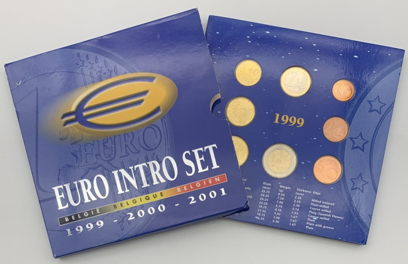 Belgio - Euro Set 1999, 2000, 2001 - In confezione 

FDC

SPEDIZIONE IN TUTT...