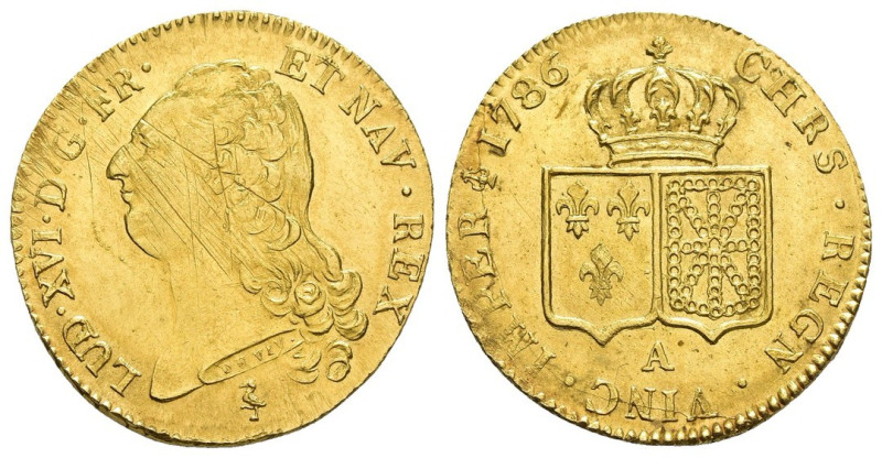 Francia - Luigi XVI (1774-1792) - Doppio Luigi d'Oro 1786, Zecca di Parigi - Gad...