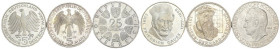 Austria e Germania - Lotto n.3 Monete composto da: 25 Schilling 1965 - 5 Mark 1977 J - 5 Mark 1969 F - Ag

med.SPL/FDC

SPEDIZIONE IN TUTTO IL MON...