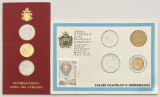 Lotto n.2 Serie composte da: Città del Vaticano, n.3 valori 1988 e San Marino, n.4 valori 1983 con Francobollo

FDC

SPEDIZIONE IN TUTTO IL MONDO ...