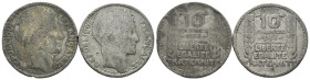 FALSI D'EPOCA - Francia - lotto di 2 monete da 10 Franchi 

SPEDIZIONE IN TUTTO IL MONDO - WORLDWIDE SHIPPING