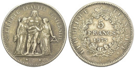 FALSO - Francia - 5 Franchi 1875 - gr. 22,87

SPEDIZIONE IN TUTTO IL MONDO - WORLDWIDE SHIPPING