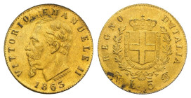 FALSO D'EPOCA - Vittorio Emanuele II - 5 lire 1863 

SPEDIZIONE IN TUTTO IL MONDO - WORLDWIDE SHIPPING