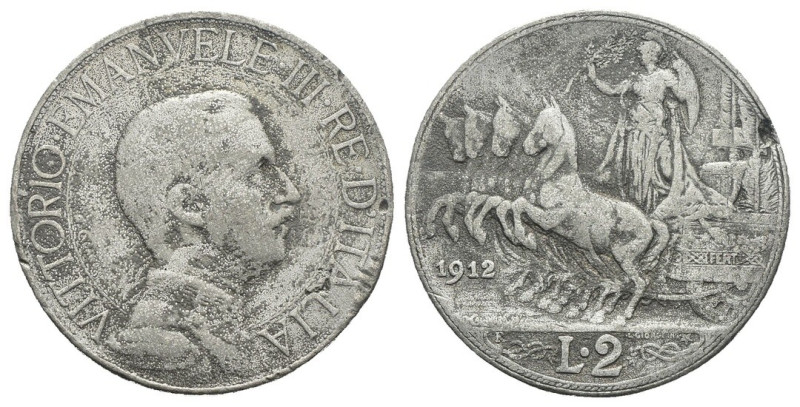 FALSO D'EPOCA - Vittorio Emanuele III - 2 Lire Quadriga Veloce 1912

SPEDIZION...