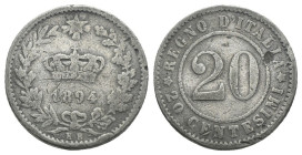 FALSO D'EPOCA - Umberto I - 20 centesimi 1894

SPEDIZIONE IN TUTTO IL MONDO - WORLDWIDE SHIPPING
