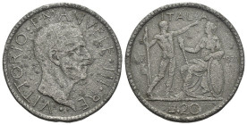 FALSO D'EPOCA - Vittorio Emanuele III - 20 lire Littore 1927

SPEDIZIONE IN TUTTO IL MONDO - WORLDWIDE SHIPPING