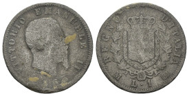 Regno d'Italia - Vittorio Emanuele II (1861-1878) 1 Lira "Stemma" 1863, Milano - gr. 3,62 - FALSO

B

SPEDIZIONE IN TUTTO IL MONDO - WORLDWIDE SHI...