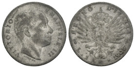 Regno d'Italia - Vittorio Emanuele III (1900-1943) 1 Lira "Aquila Sabauda" 1905 - RR MOLTO RARA - gr. 3,85 - FALSO

qMB

SPEDIZIONE IN TUTTO IL MO...