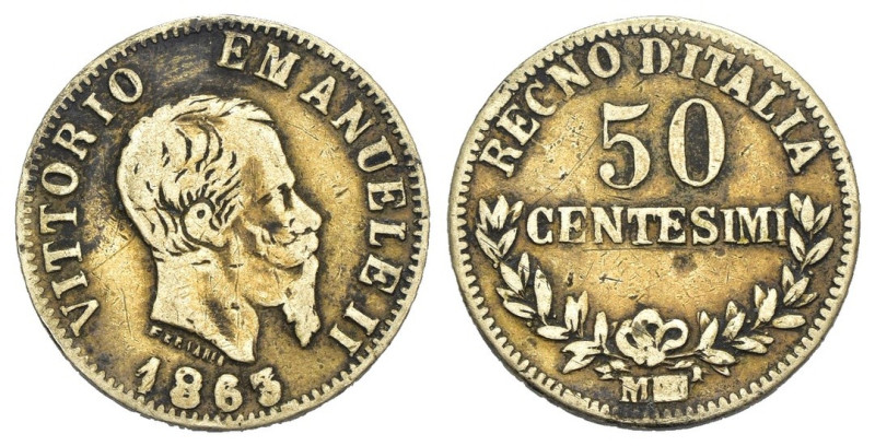 FALSO - Vittorio Emanuele II - 50 Centesimi 1863 - gr. 2,31

SPEDIZIONE IN TUT...
