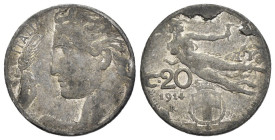 FALSO - Vittorio Emanuele III - 20 Centesimi 1914 - gr. 3,91

SPEDIZIONE IN TUTTO IL MONDO - WORLDWIDE SHIPPING
