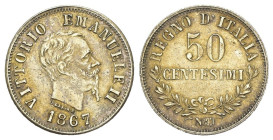 FALSO - Vittorio Emanuele III - 50 Centesimi 1867 - gr. 2,07

SPEDIZIONE IN TUTTO IL MONDO - WORLDWIDE SHIPPING