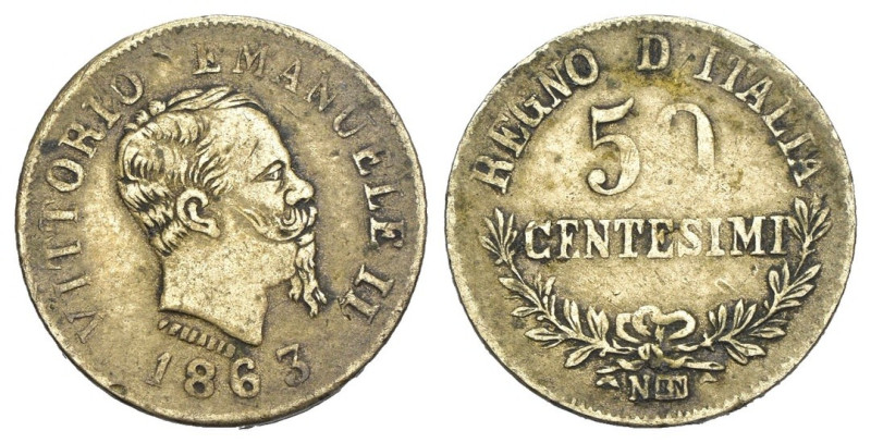 FALSO - Vittorio Emanuele II - 50 Centesimi 1863 - gr. 2,41

SPEDIZIONE IN TUT...