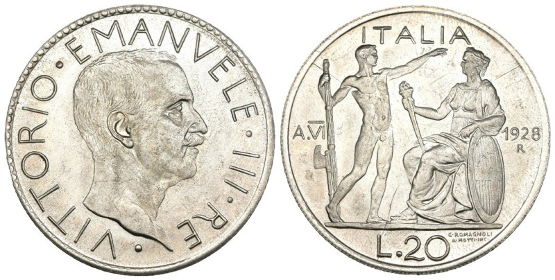 FALSO - Vittorio Emanuele III - 20 lire 1928 - gr. 15,14

SPEDIZIONE IN TUTTO ...