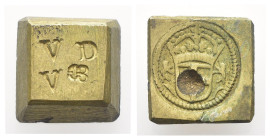 Peso Monetale - Quadrato - Area Spagnola - Diversi Punzoni - gr. 6,66

BB

SPEDIZIONE SOLO IN ITALIA - SHIPPING ONLY IN ITALY