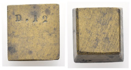 Peso Monetale - Quadrato - Punzone "D12" - gr. 15,38

BB+

SPEDIZIONE SOLO IN ITALIA - SHIPPING ONLY IN ITALY