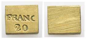 Peso Monetale - Quadrato - 20 Franc - gr. 6,45

SPL

SPEDIZIONE SOLO IN ITALIA - SHIPPING ONLY IN ITALY