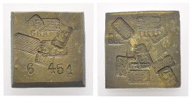 Peso Monetale - Quadrato - Punzoni vari - Interessante - gr. 6,46

BB+

SPEDIZIONE SOLO IN ITALIA - SHIPPING ONLY IN ITALY