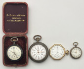 Lotto - n.4 Orologi da taschino d'epoca non funzionanti, due dei quali con parti mancanti

SPEDIZIONE SOLO IN ITALIA - SHIPPING ONLY IN ITALY