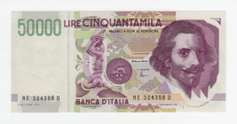Repubblica Italiana - 50000 Lire "Bernini II°Tipo" - Firme: Fazio/Amici - Emissione: 24/06/1999 - Crapanzano 613

FDS

SPEDIZIONE IN TUTTO IL MOND...
