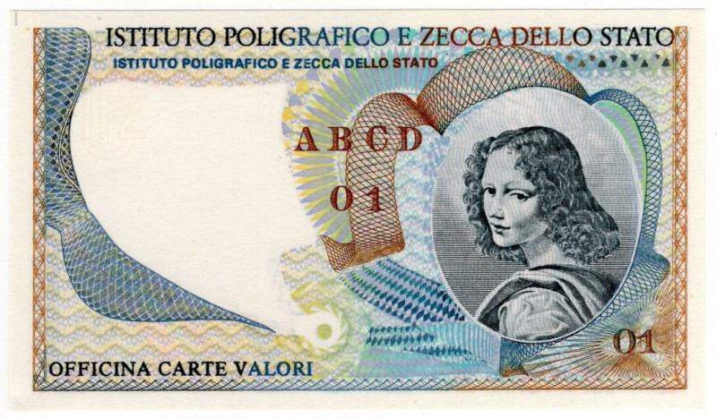 Repubblica Italiana - Istituto Poligrafico e Zecca di Stato - Campione Specimen ...