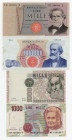 Repubblica Italiana - Lotto n.4 Banconote da 1000 Lire "Verdi" I°Tipo ; "Verdi" II°Tipo ; "Marco Polo" ; "Montessori" 

med.qSPL

SPEDIZIONE IN TU...