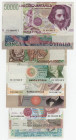 Repubblica Italiana - Lotto n.9 Banconote composto da: 500 Lire "Mercurio" - 1000 Lire "Marco Polo" - 1000 Lire "Montessori" - 1000 Lire "Verdi" - 200...