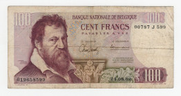 Belgio - 100 Francs 24/06/1962 - P#134 - Pieghe 

qBB

SPEDIZIONE IN TUTTO IL MONDO - WORLDWIDE SHIPPING