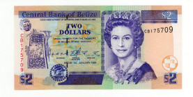 Belize - Elisabetta II (1973-2022) 2 Dollars 1999 - P#60 

FDS

SPEDIZIONE IN TUTTO IL MONDO - WORLDWIDE SHIPPING