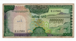 Ceylon - 1000 Rupees 1981 - P#90 - Pieghe, scritte, strappi

MB+

SPEDIZIONE IN TUTTO IL MONDO - WORLDWIDE SHIPPING