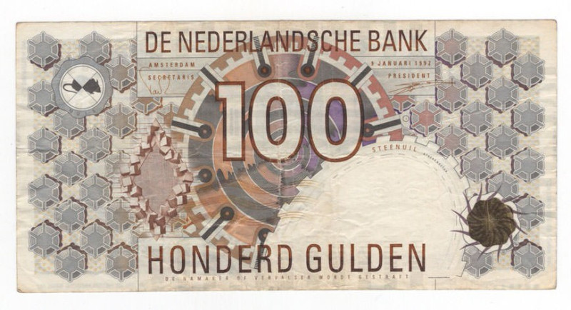 Olanda - 100 Gulden 1992 - P# 101.2

BB+

SPEDIZIONE IN TUTTO IL MONDO - WOR...