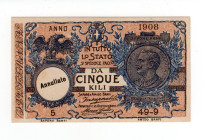 Biglietto pubblicitario del "Sapone e Amido Baffi" recante il D/ del 5 Lire Vittorio Emanuele III

SPEDIZIONE SOLO IN ITALIA - SHIPPING ONLY IN ITAL...