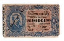 Biglietto pubblicitario del "Sapone e Amido Banfi" su modello del 10 Lire Umberto I

SPEDIZIONE SOLO IN ITALIA - SHIPPING ONLY IN ITALY