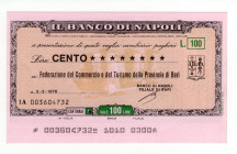 Miniassegno - Bari, 1976, Il Banco di Napoli da 100 Lire - Federazione del Commercio e del Turismo della Provincia di Bari 

FDS

SPEDIZIONE SOLO ...