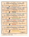 Lotto n.5 Miniassegni - Reggiolo, 1978, Banco S.Giminiano e S.Prospero da 100, 200, 250, 300, 350 Lire - Circolo Arti Marziali 

FDS

SPEDIZIONE I...