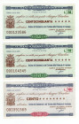 Lotto n.3 Miniassegni - Roma, 1976, Il Banco di Santo Spirito da 100, n.2 150 Lire - Unione del Commercio e del Turismo della Provincia di Frosinone
...