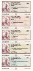Lotto n.5 Miniassegni - Trento, 1977, Banca Calderari & Moggioli S.P.A da 100, 150, 200, 250, 300 Lire

FDS

SPEDIZIONE IN TUTTO IL MONDO - WORLDW...