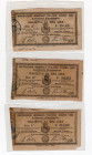 Regno d'Italia - Lotto n.3 Biglietti della Lotteria Nazionale da 1 Lira - Esposizione Generale Torino 1884 - Leggere pieghe, scritte

qSPL

SPEDIZ...