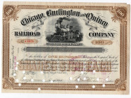 Stati Uniti - Chicago, Railroad Company - Titolo Azionario da 100 Azioni 1900 - Fori "CANCELLED"

qSPL

SPEDIZIONE SOLO IN ITALIA - SHIPPING ONLY ...