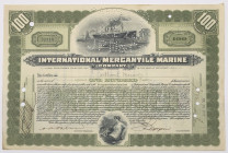 Stati Uniti - International Mercantile Marine Company - Titolo Azionario da 100 Azioni 1927 - Fori "CANCELLED"

BB+

SPEDIZIONE SOLO IN ITALIA - S...