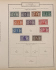 Egeo, isole italiane - 1932 - francobolli emessi per propagandas ed a parziale beneficio della Società Italiana "Dante Alighieri" - 11 esemplari - sop...