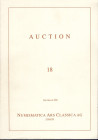 ARS CLASSICA AG. – Auction 18. Zurich, 29 – March, 2000. Greek, Roman & Byzantine coins. Pp. n.n. nn. 789, tavv. 28 a colori + ill. nel testo. ril. ed...