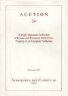 ARS CLASSICA AG. – Auction 24. Zurich, 5 – December, 2002. A highly important collection of roman coins and byzantine gold coins, property o fan Europ...