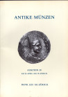 BANK LEU . - Auktion, 30 Zurich, 28 - April, 1982.. Antike munzen. Griechen - Romer. Pp.75, nn. 482, tavv. 28 + 5 di ingrandimenti. ril ed buono stato...