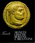 FINARTE. - Milano, 25\26 - Marzo, 1971. Monete greche, romane e bizantine. Pp. 84, nn. 626, tavv. 21. ril ed ottimo stato, lista prezzi Val. e Agg. im...