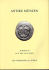 LEU NUMISMATIK AG. - Auktion 52. Antike munzen . Sammlung E. Milas Chicago. Grossformatiger griechischer munzen. Pp.172, nn. 341, tutti ill. + ingrand...