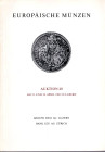HESS A. – LEU BANK. – Auktion 40. Luzern, 23\24 – April, 1969. Europaische munzen. Pp. 44, nn. 772, tavv. 27. Ril ed buono stato lista prezzi Val....